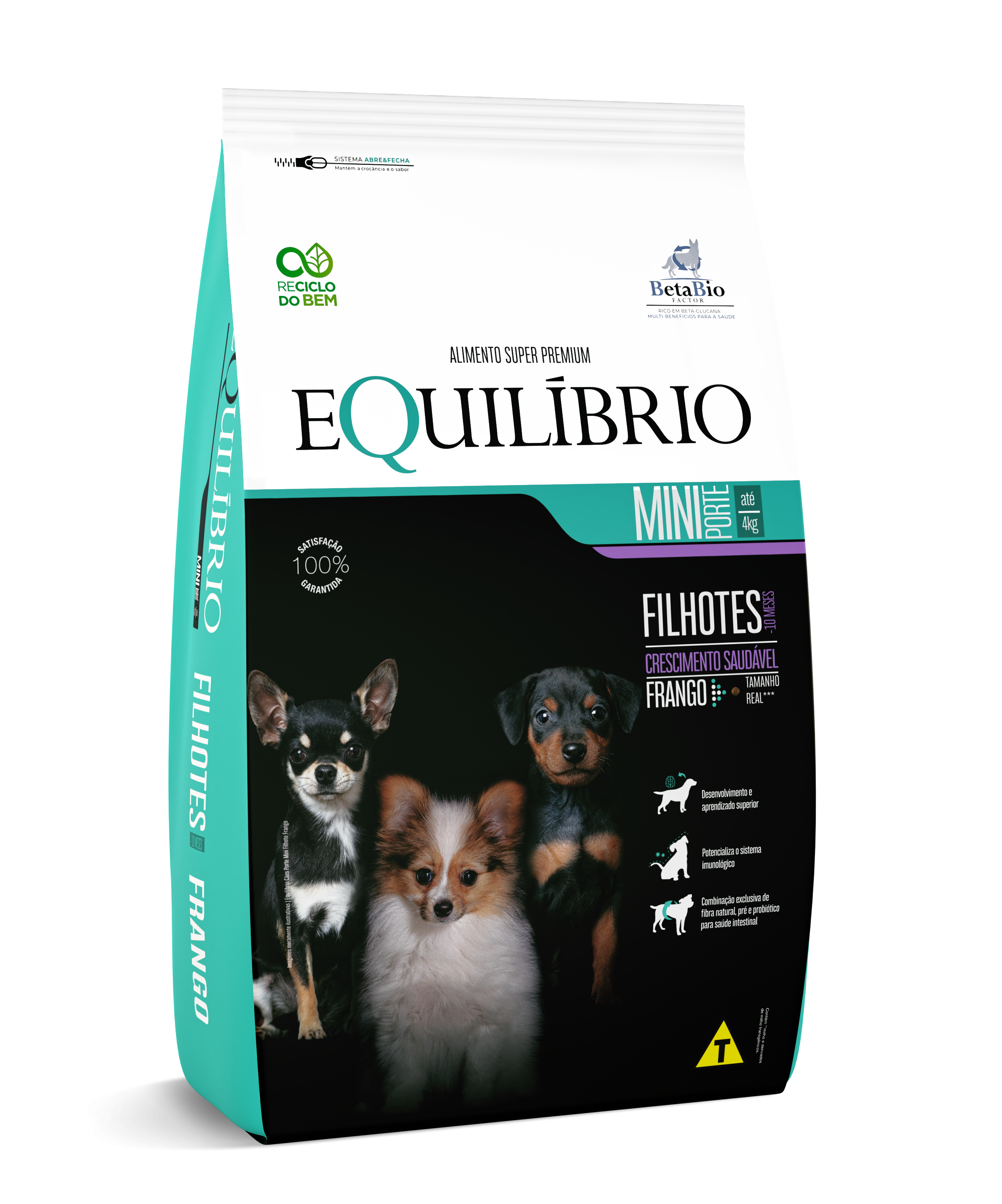 Cães Porte Mini Filhotes Frango